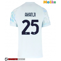 Moške Nogometnih dresov Inter Milan Manuel Akanji #25 Gostujoči 2025-26 Kratki rokavi